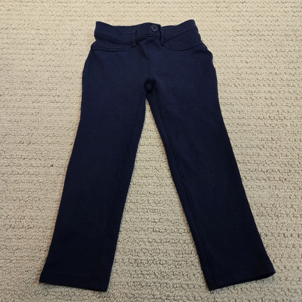 Children's Place Size 5 Navy Jegging Uniform Bottoms